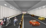 Thu Thiem Tunnel to open next month