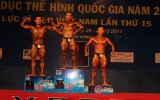 Binh Duong ranks third at the National Bodybuilding Championship 2011