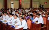 Chủ tịch UBND tỉnh Lê Thanh Cung: Tạo sự đồng thuận, quyết tâm thực hiện thắng lợi nhiệm vụ phát triển kinh tế - xã hội năm 2012