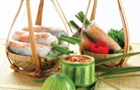 Ngất ngây gỏi cuốn Nam bộ