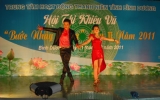 Trung tâm Hoạt động thanh niên tỉnh tổ chức hội thi khiêu vũ