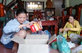 Háo hức về quê ăn tết