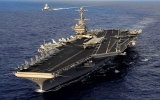 Mỹ vẫn gửi tàu sân bay đến vùng Vịnh, bất chấp đe dọa từ Iran