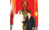 Việt Nam - Qatar: Thúc đẩy mạnh mẽ hơn nữa hợp tác nhiều mặt