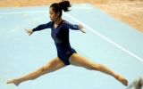 Female gymnast dreams making it to the world top