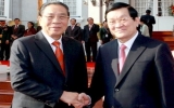 Dành mọi ưu tiên để tăng cường quan hệ VN-Lào