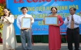 Dinh Hoa primary school nationally standardized of third degree