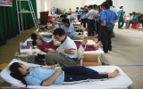 Tân Uyên: Hội Chữ thập đỏ huyện tổ chức hiến máu nhân đạo
