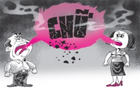 Vợ chồng khắc khẩu