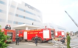 Diễn tập phương án cứu nạn cứu hộ, chữa cháy tại Công ty Foster Việt Nam