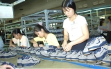 Ngành sản xuất giày dép xuất khẩu tăng trưởng mạnh trong quý 1