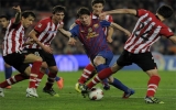 Messi tiếp tục ghi bàn, Barca hạ gục Bilbao