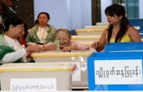 Myanmar conducts parliamentary by-elections