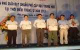 Phu Giao wins standards on high school universalization