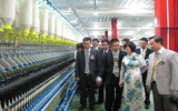 Khánh thành nhà máy sợi Duy Nam tại KCN dệt may Bình An
