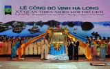 Ha Long formally becomes world wonder