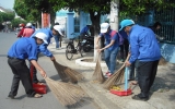 Tan Uyen’s youths respond to national week on clean water and environmental hygiene