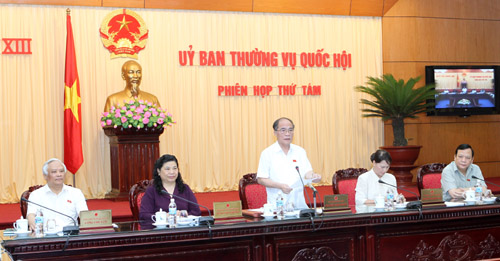 Bế mạc Phiên họp thứ 8 Ủy ban Thường vụ Quốc hội