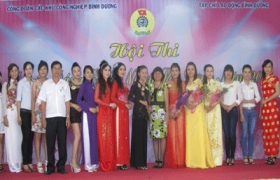 Công đoàn các Khu công nghiệp Bình Dương tổ chức hội thi “Duyên dáng công nhân lao động”