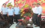 Organizations, arm forces, and enterprises pay greeting visit to Binh Duong Newspaper