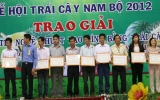 Artisans of Binh Duong win prizes at Southern Fruit Festival 2012