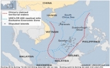 Quốc tế phản bác ‘lưỡi bò’ Trung Quốc ở Biển Đông