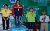 Nguyen Hoang Minh Tho of Binh Duong wins 5 gold medals, 1 silver medal at Southeast Asian Open Chess Champs