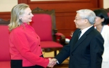 Báo Mỹ đưa tin đậm nét chuyến thăm Việt Nam của Ngoại trưởng Hillary