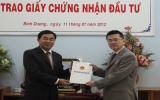 One more project flows into Binh Duong