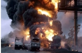 Nigeria oil tanker fire kills at least 95