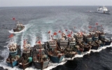 Tàu Trung Quốc ngang nhiên bắt cá tại Trường Sa