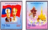 Phát hành bộ tem chung Việt Nam - Lào