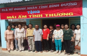CLB Nữ doanh nhân Bình Dương: 200 triệu đồng làm công tác xã hội