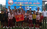 Phu Giao, Ben Cat top teenagers-children’s football tournament