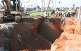Sạt lở đất trong công trình, 3 công nhân bị vùi chết