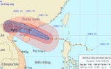 Trưa mai (17-8), bão số 5 cách Móng Cái-Quảng Ninh khoảng 270km