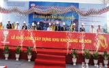 Hơn 320 tỷ đồng xây dựng khu kho cảng An Sơn