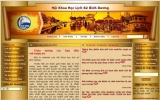 Website sugia.vn: Lòng thiện nguyện với lịch sử quê hương