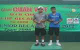 Giải quần vợt trẻ quốc tế U18 ITF Junior Championship 2012: Lý Hoàng Nam (Bình Dương) vô địch đơn nam