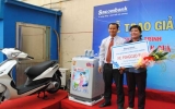 Sacombank trao thưởng chương trình khuyến mại 