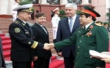 Defence Minister holds talks with Ukrainian counterpart