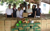 Hiệp hội Thương gia Đài Loan tỉnh Bình Dương thăm, tặng quà cho các đối tượng xã hội