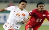 Bóng đá giao hữu: Việt Nam hòa Indonesia