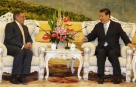 Chinese VP Xi healthy and engaged: Panetta