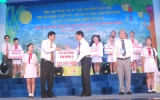 Tôn Đông Á ủng hộ 129,5 triệu đồng vào Quỹ Bảo trợ trẻ em tỉnh Bình Dương