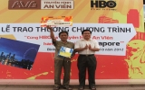 AVG - Truyền hình An Viên trao giải thưởng cho khách hàng ở Bình Dương