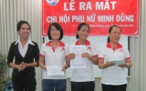 Công ty TNHH Thuốc Thú y - Thủy Hải sản Minh Dũng: Ra mắt chi hội phụ nữ