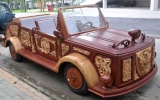 First wood car made in Vietnam