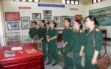 Phụ nữ lực lượng vũ trang tỉnh: Về nguồn thăm khu tưởng niệm nữ tướng Nguyễn Thị Định