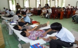 Phú Giáo : Gần 140 người tham gia hiến máu tình nguyện